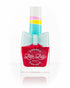So Very Strawberry nail polish bottle with a bow ring, offering a fun, safe, and stylish manicure experience for kids, designed by Little Lady Products.
