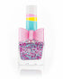 Bunny Hop nail polish bottle with an adorable pink bow, designed for kids, offering a candy scent for a fun manicure experience.