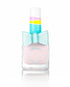 Cottontail nail polish bottle with a cute bow ring, offering a playful, safe, and sweet scent for kids from Little Lady Products.
