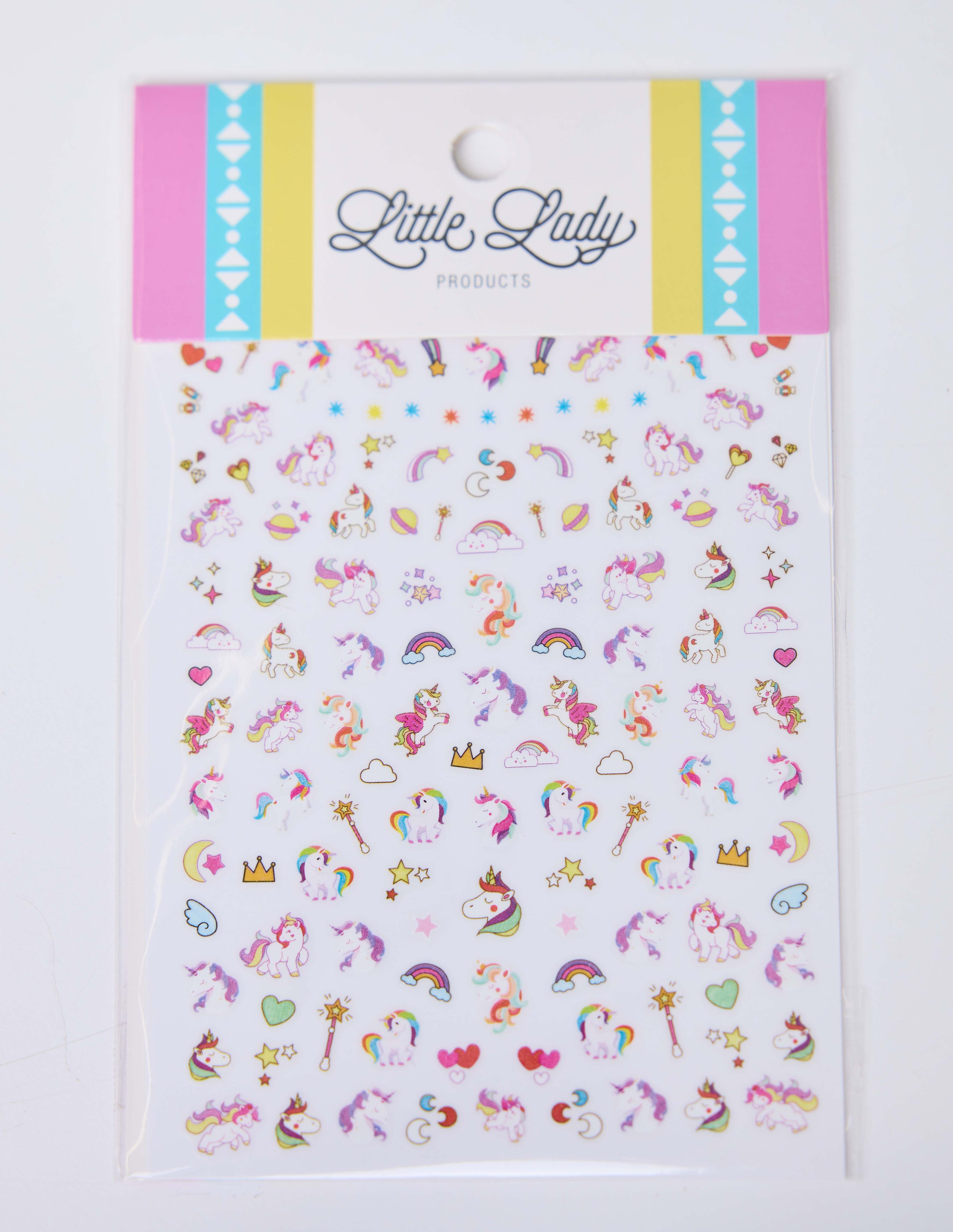 Unicorn Party Nail Stickers