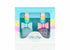 Tropical Bunny Duo nail polish set with bow ring, featuring Tropical Tango and Bunny Hop shades, ideal for fun, safe, and stylish kids&