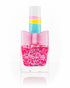 Princess Kisses pink nail polish bottle with an adorable bow, designed for kids, offering a berry scent and fun, safe, stylish mini-manicure experience.