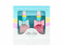 Marshmallow Princess Duo nail polish set, featuring two bottles with an adorable bow, perfect for kids&