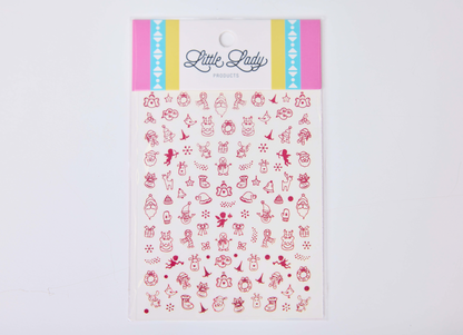 Classic Christmas Nail Stickers